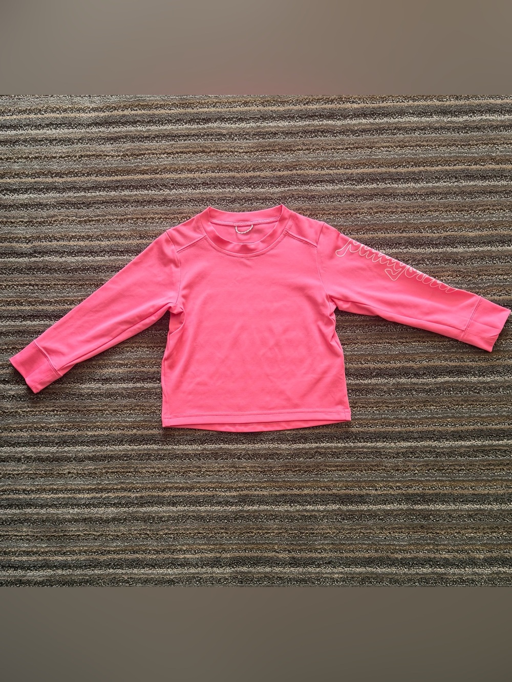 Patagonia Toddler Girls' Bright Pink Long Sleeve Active Top